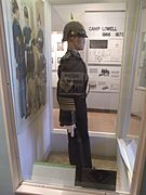 Tucson-Fort Lowell Park Museum display of a Sgts. uniform