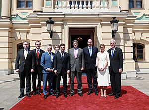 U.S. Delegation at May 20, 2019 Ukrainian inauguration - U.S. Photo