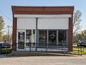 The post office building in Unionville, Iowa