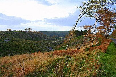 Valley south east of Coulmony House along the B9007. - geograph.org.uk - 273312