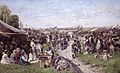 Vladimir Egorovich Makovsky - 'Fair (Little Russia)', 1885