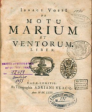 Vossius, Isaac – De motu marium et ventorum, 1663 – BEIC 3885586
