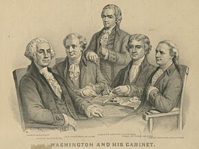 Washington and His Cabinet (4360094798)