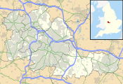 Dudley Tunnel is located in West Midlands county