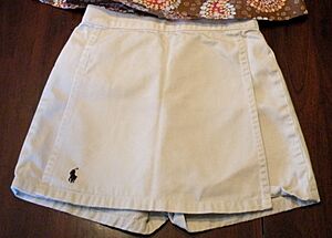 White skort