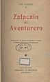 Zalacain el aventurero cover page 1908.jpg
