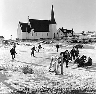 "Anglican Church, Peggys Cove, Nova Scotia" 1950s.jpg