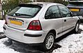 2001 Rover 25 Advantage S 1.4 Rear