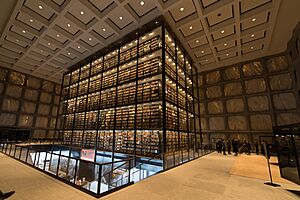 20170420 Beinecke Rare Book Library Interior Yale University New Haven Connecticut