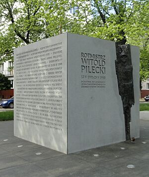 2017 Pomnik Witolda Pileckiego w Warszawie