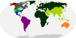 2023 LLWS Regions Map