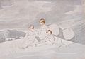 Adam Buck - 98101 - three small girls in a wild landscape