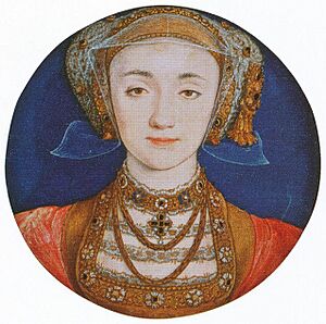 Anne of Cleves, miniature by Hans Holbein the Younger