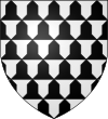 Arms of Robert de Le Ward (died 1306).svg