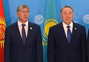 Atambayev and Nazarbayev