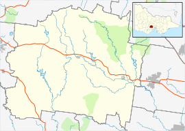 Bacchus Marsh is located in Shire of Moorabool