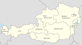 Austria, administrative divisions - de-
