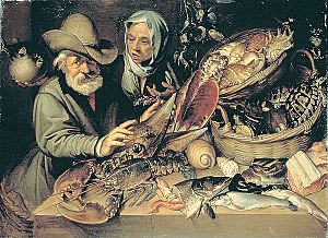 Bartolomeo Passarotti - The fish stall