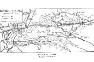 Battle of Vyazma, situation at 10am on November 3rd, 1812