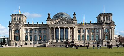 Berlin reichstag west panorama