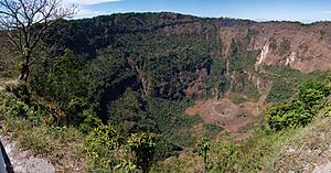 Boquerón crater