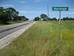 Burleigh TX Sign.JPG