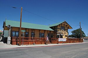 CENTRAL PACIFIC RAILROAD DEPOT, PERSHING COUNTY, NEVADA