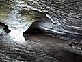 Caverna en la piedra de la tortuga cementerio indigena amazonas