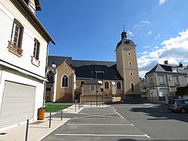 The church in Château-du-Loir