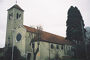 Charminster, parish church of St. Francis of Assisi - geograph.org.uk - 455666.jpg