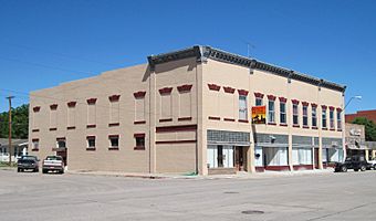 Co-operative Block, Crawford, Nebraska, from SE.JPG