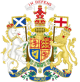 Coat of Arms of the United Kingdom in Scotland (1837-1952)