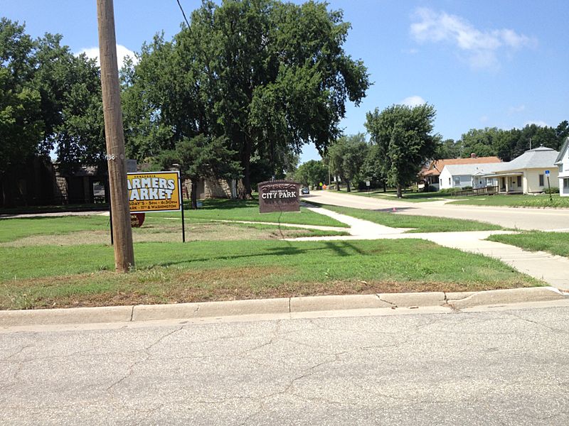 Image Concordia City Park and Farmers Market (Concordia, Kansas)