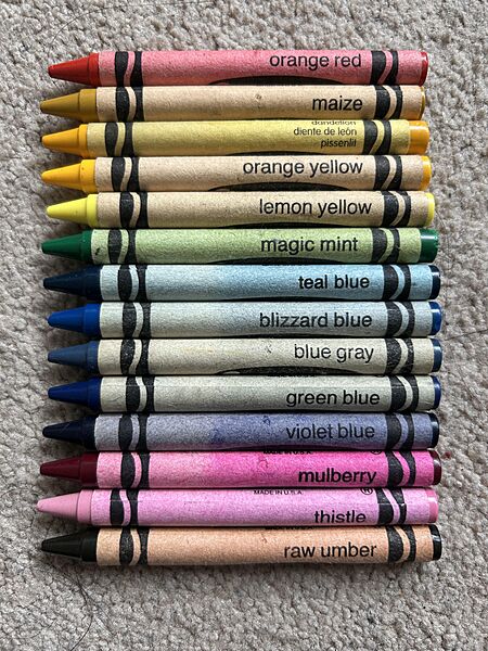 CrayolaRetiredCrayons