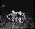 Dawn Fraser and Ilsa Konrads at the Australian National Swimming Championships and Olympic Trials, North Sydney Olympic Pool, 27 February 1960