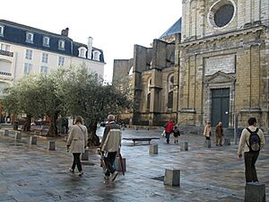 Dax place cathédrale