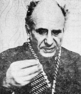 Stelaru during an interview with Adrian Păunescu for România Literară, 1969
