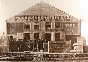 Early MJB Coffee building