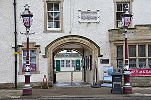 Entrance to the Chambers Institution, Peebles (geograph 3412505)