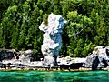 Fathom Five National Marine Park- Flowerpot Island- Geological Stack- Ontario
