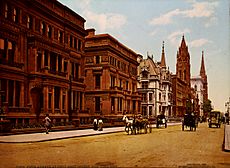 Fifth Avenue at Fifty-First Street, New York City, 1900