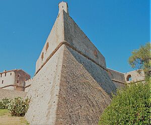 Fort carre in Antibes France