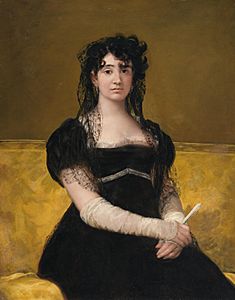 Francisco de Goya y Lucientes - Portrait of Antonia Zárate - WGA10053