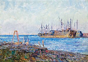 Frederick McCubbin - Ships, Williamstown