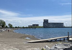 Gallagher Beach, Buffalo Harbor State Park, Buffalo, New York - 20210527