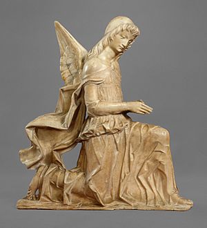 Giovanni Antonio Amadeo, Kneeling Angel, c. 1447-1552, NGA 462