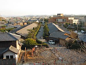 Traditional street in central Matsusaka