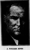 J. William Jones portrait in the Asbury Park Press on May 11, 1936