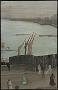 James McNeill Whistler - Variations in Pink and Grey- Chelsea - Google Art Project