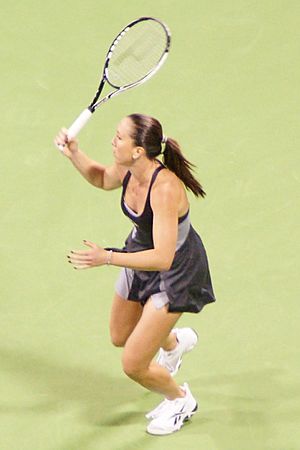 Jelena Jankovic at the 2008 WTA Tour Championships